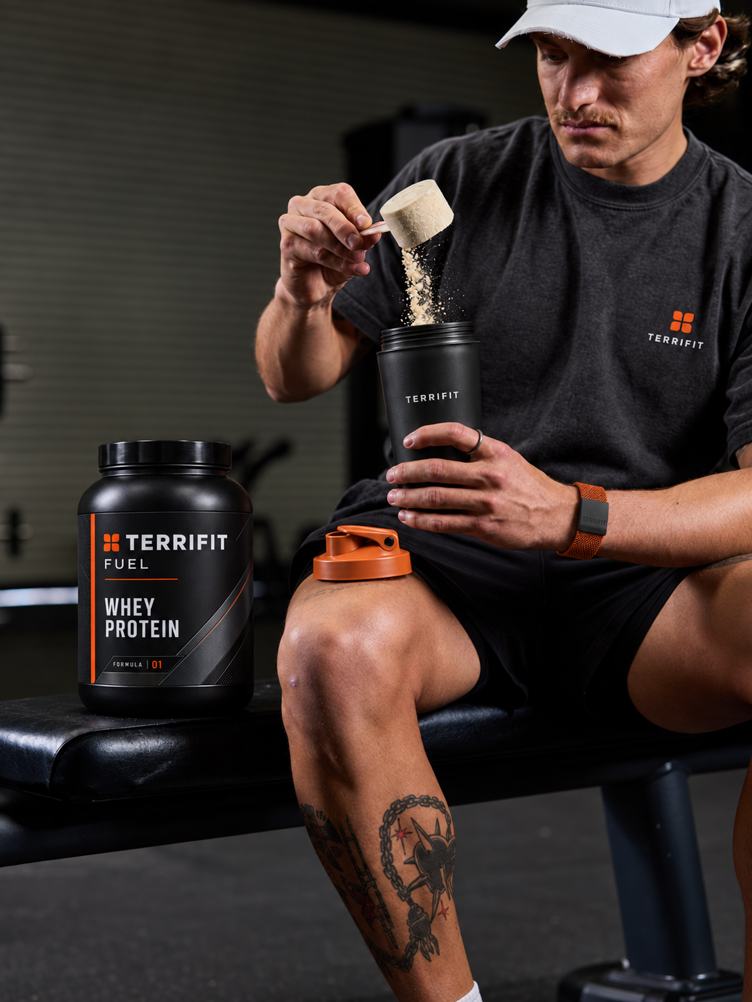 A Terrifit member mid-session in the gym